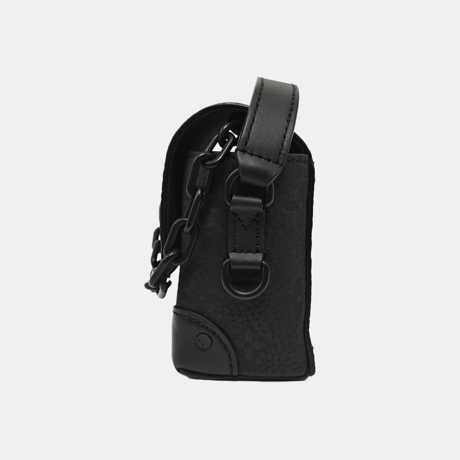 SOFT TRUNK Mini Monogram Calfskin Black
