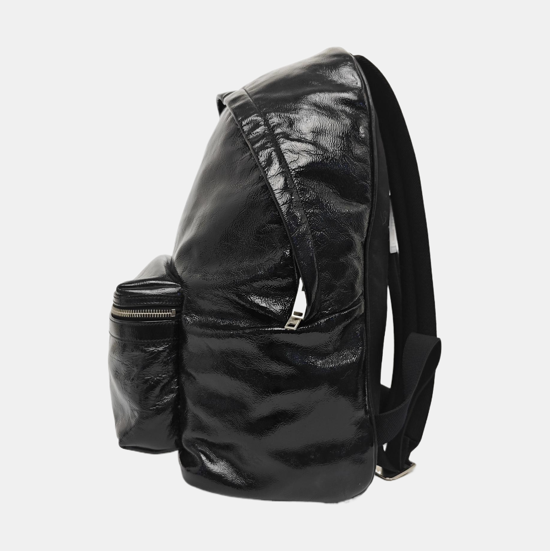 Calfskin Backpack Black