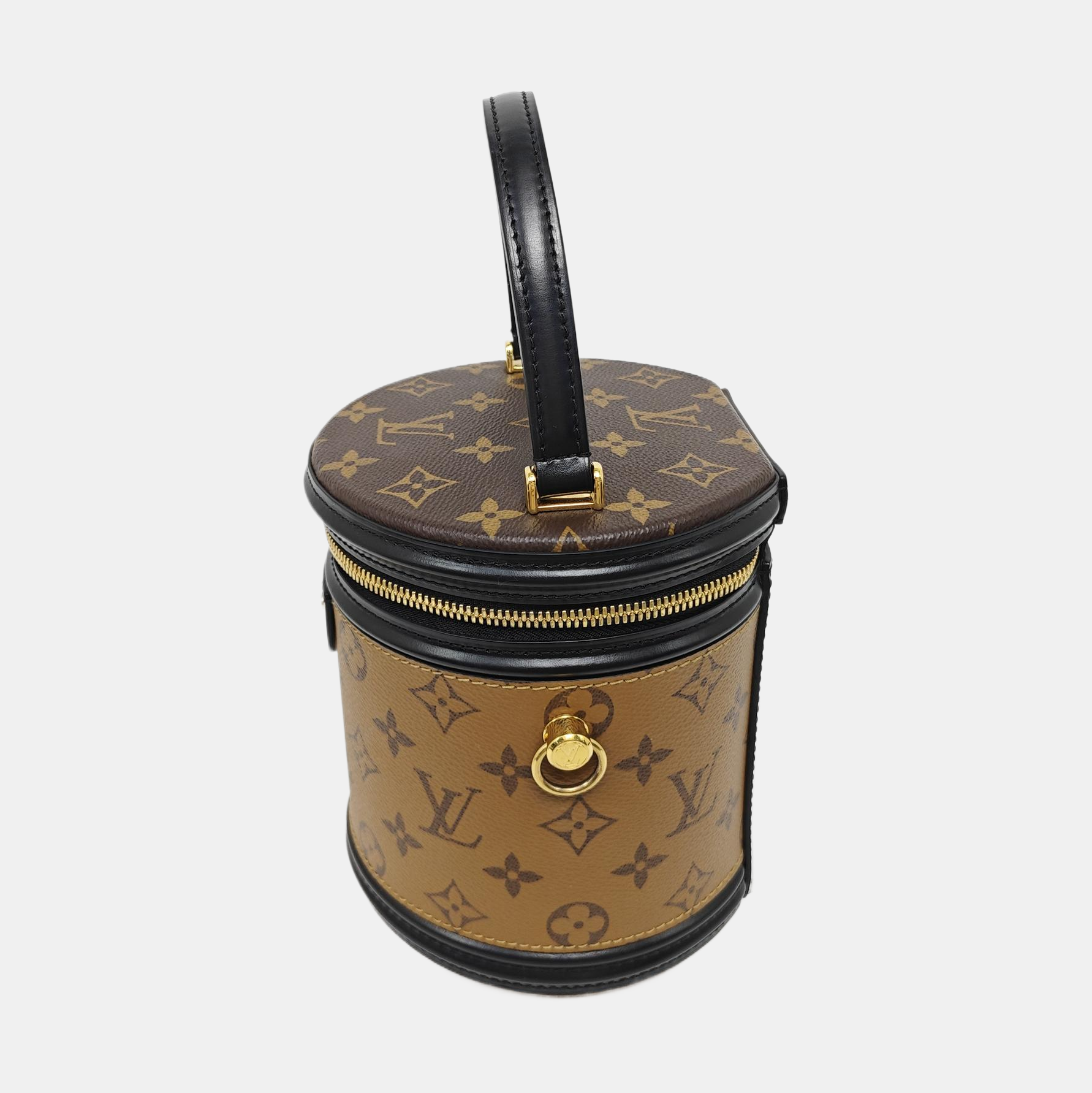 CANNES PM Monogram Coated Canvas Brown