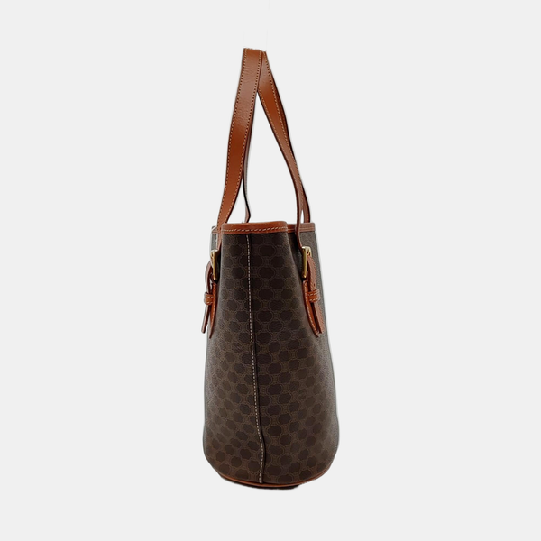 MACADAM TOTE Coated Canvas Brown