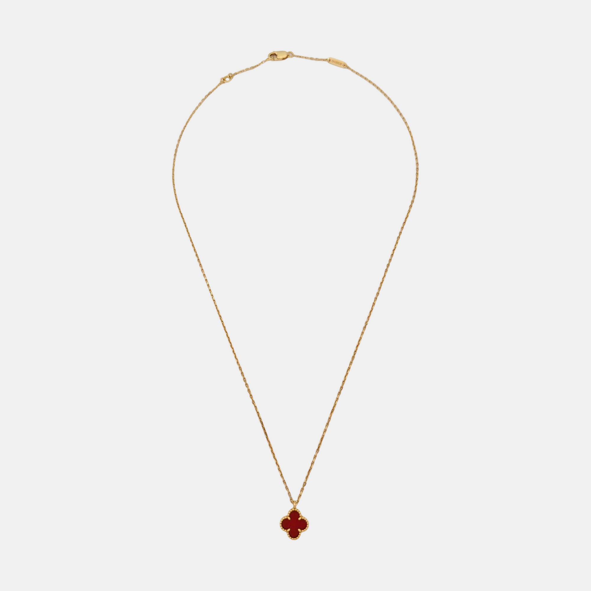 Sweet Alhambra 18k Rose Gold Necklace