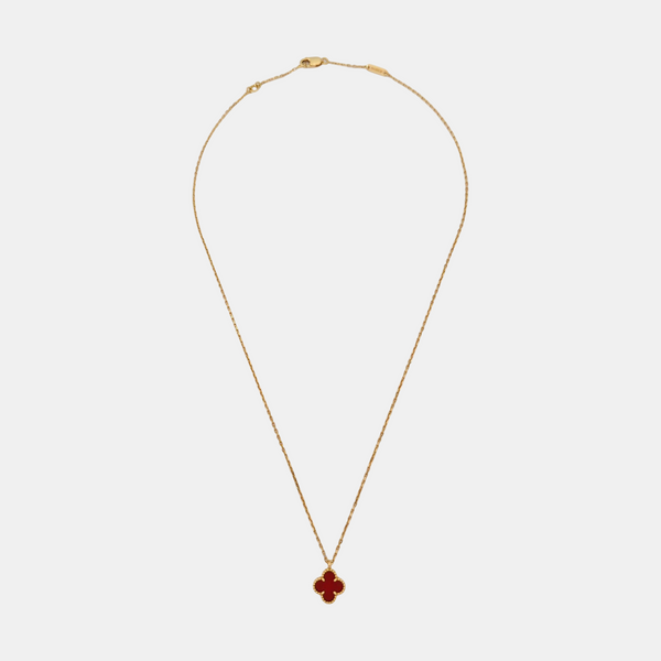 Sweet Alhambra 18k Rose Gold Necklace