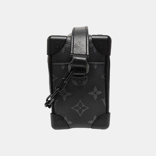 SOFT TRUNK Mini Monogram Coated Canvas Black
