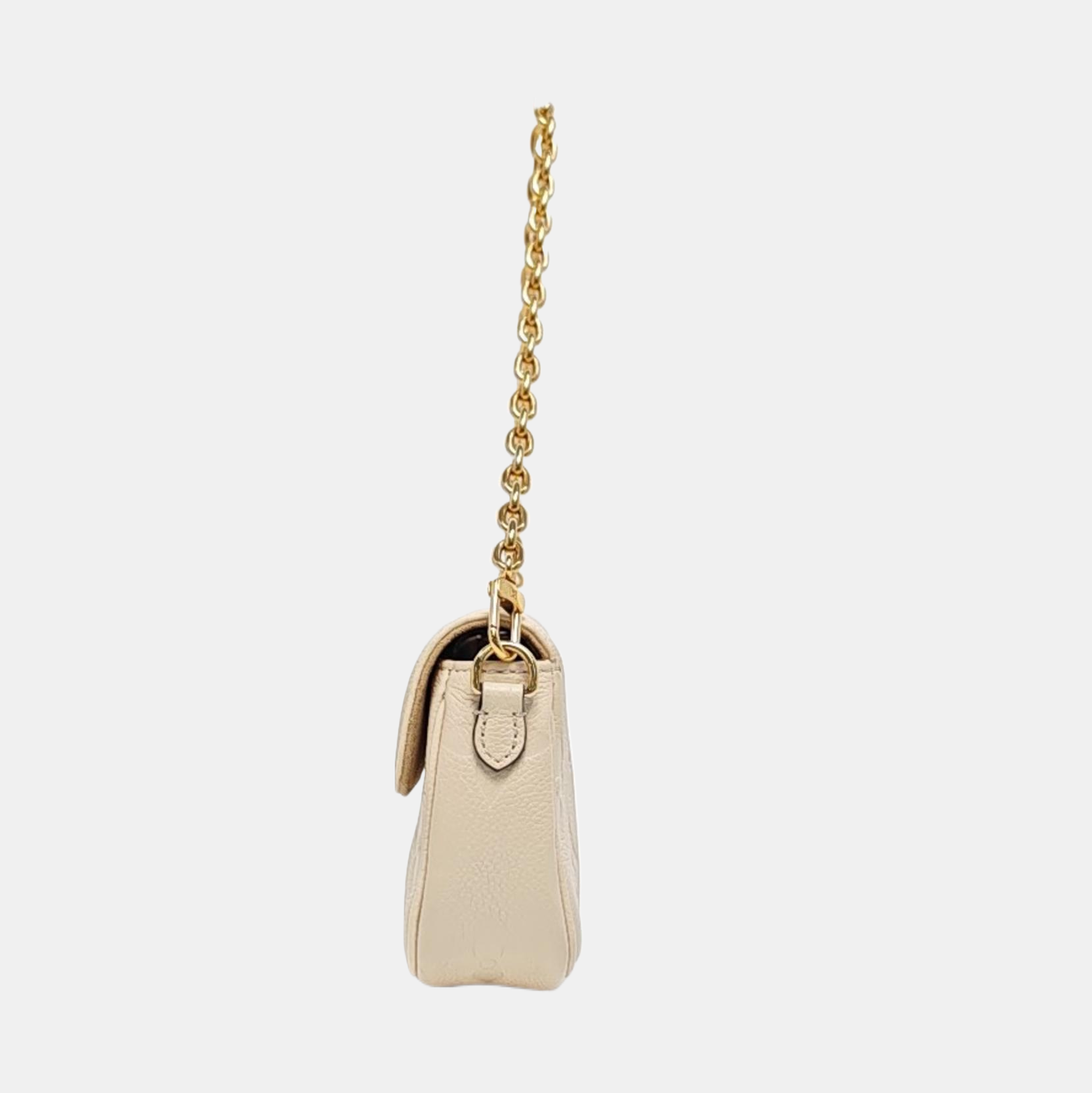 IVY Monogram Calfskin White