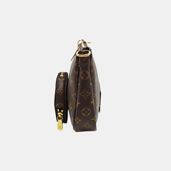 MULTI Monogram Coated Canvas Brown