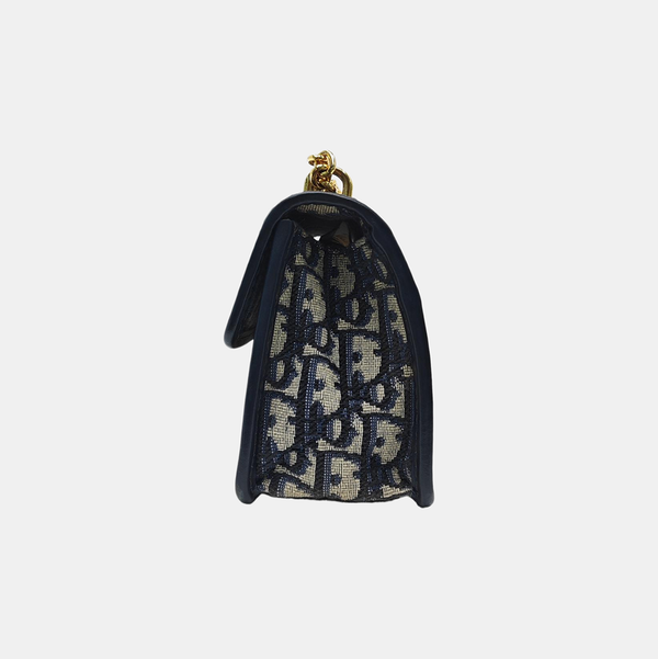 30 Montaigne East-West Oblique Canvas Blue