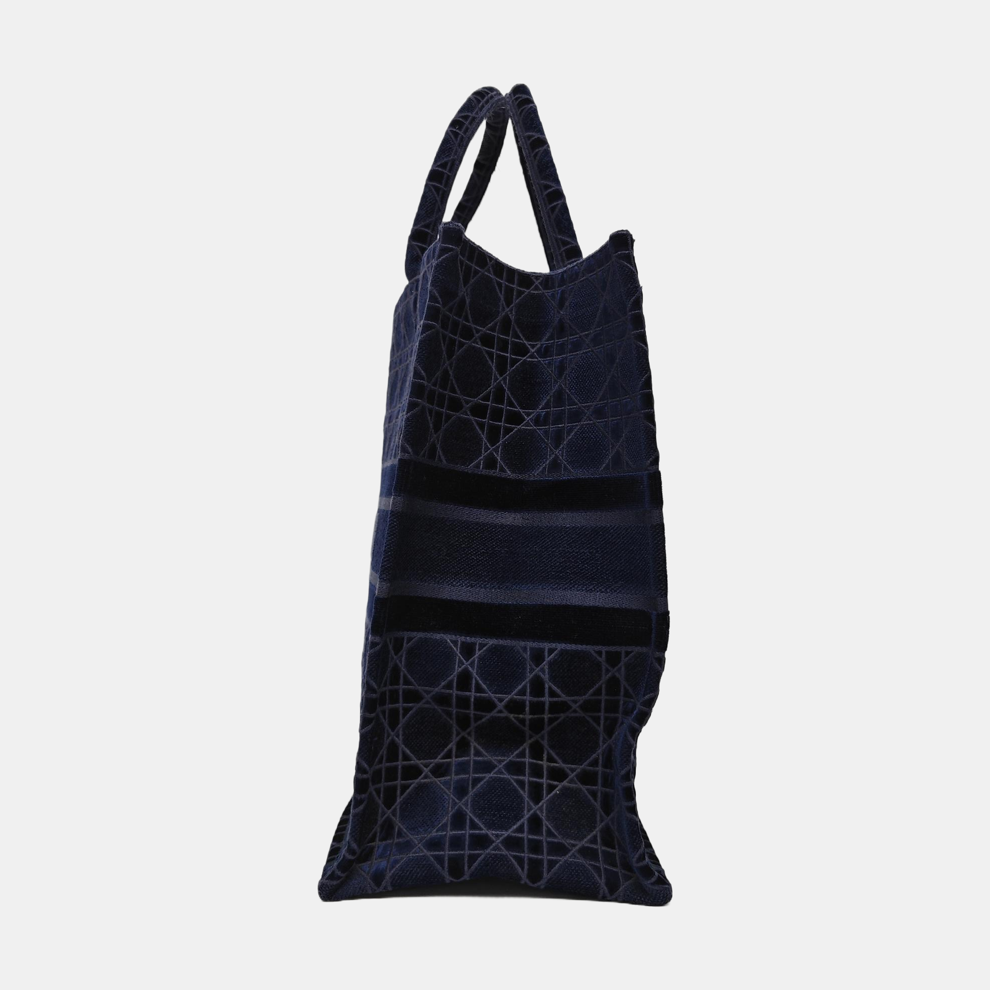 Book Tote Large Fabric Blue