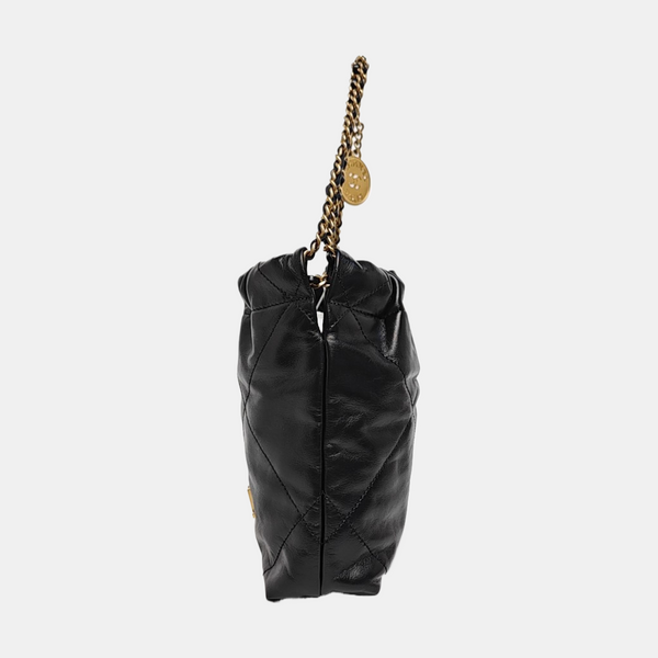 CHANEL 22 Mini Quilted Calfskin Black