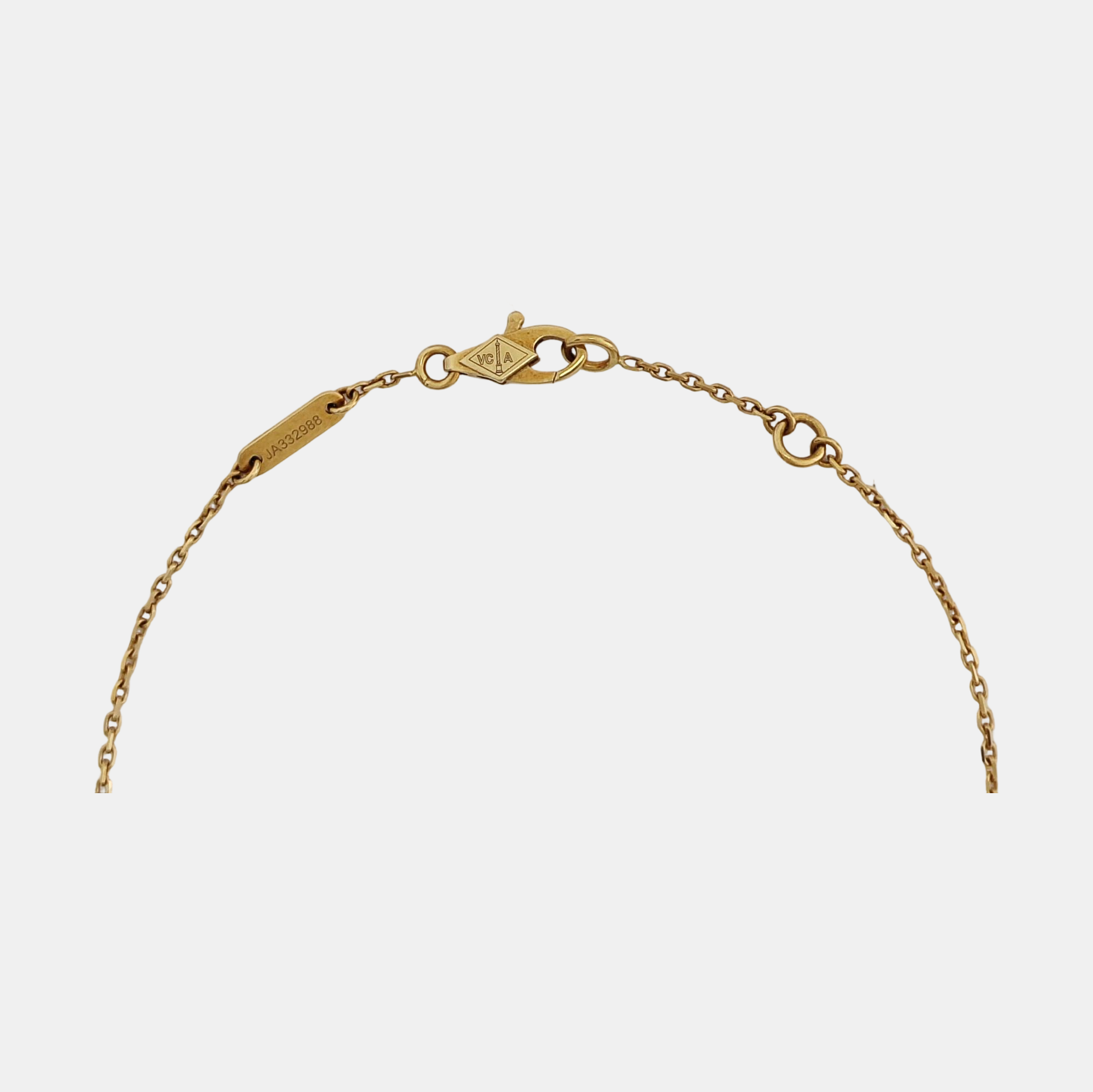 Sweet Alhambra 18k Gold Bracelet