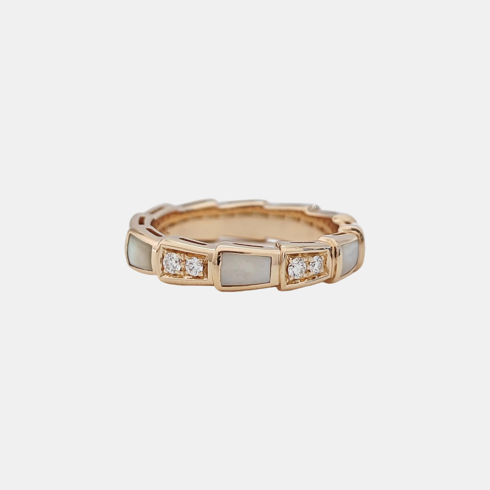 SERPENTI 18k Rose Gold Ring EU 49