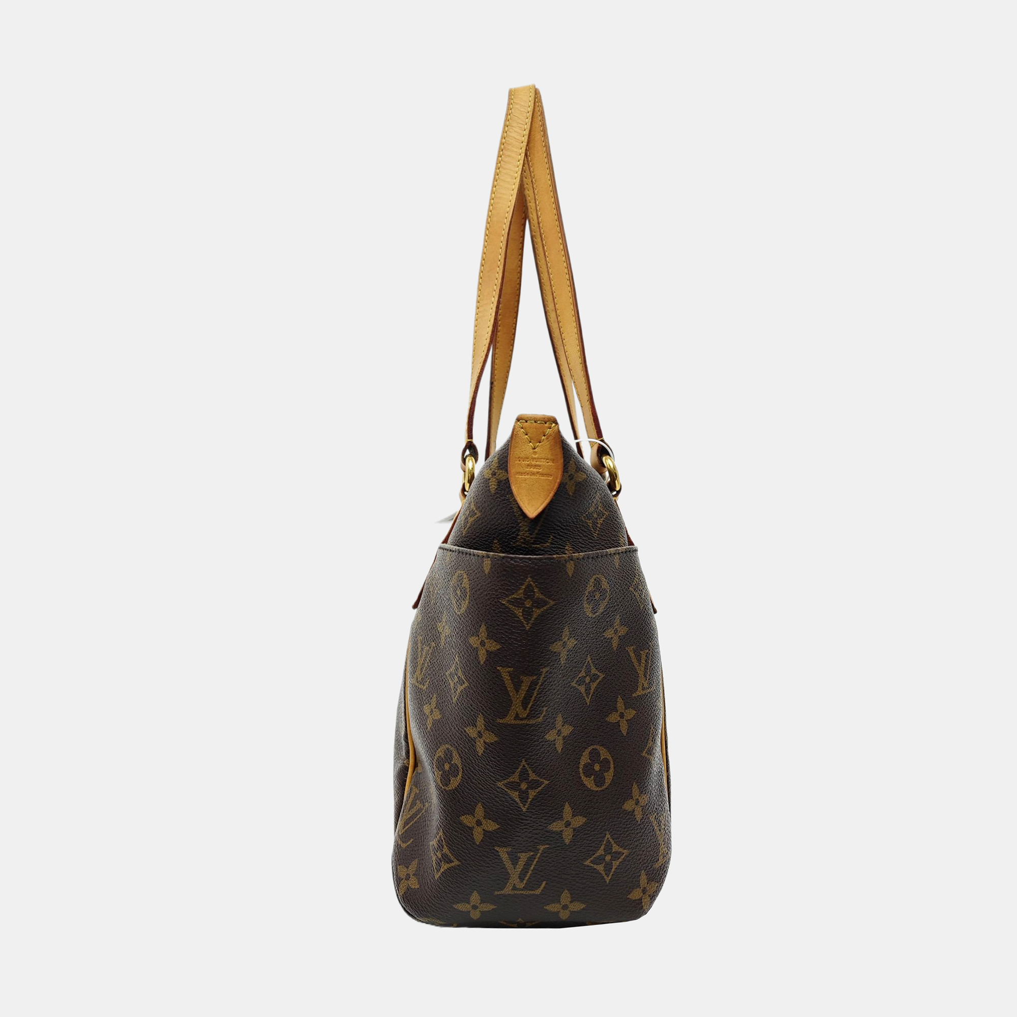 TOTALLY PM Monogram Coated Canvas Brown