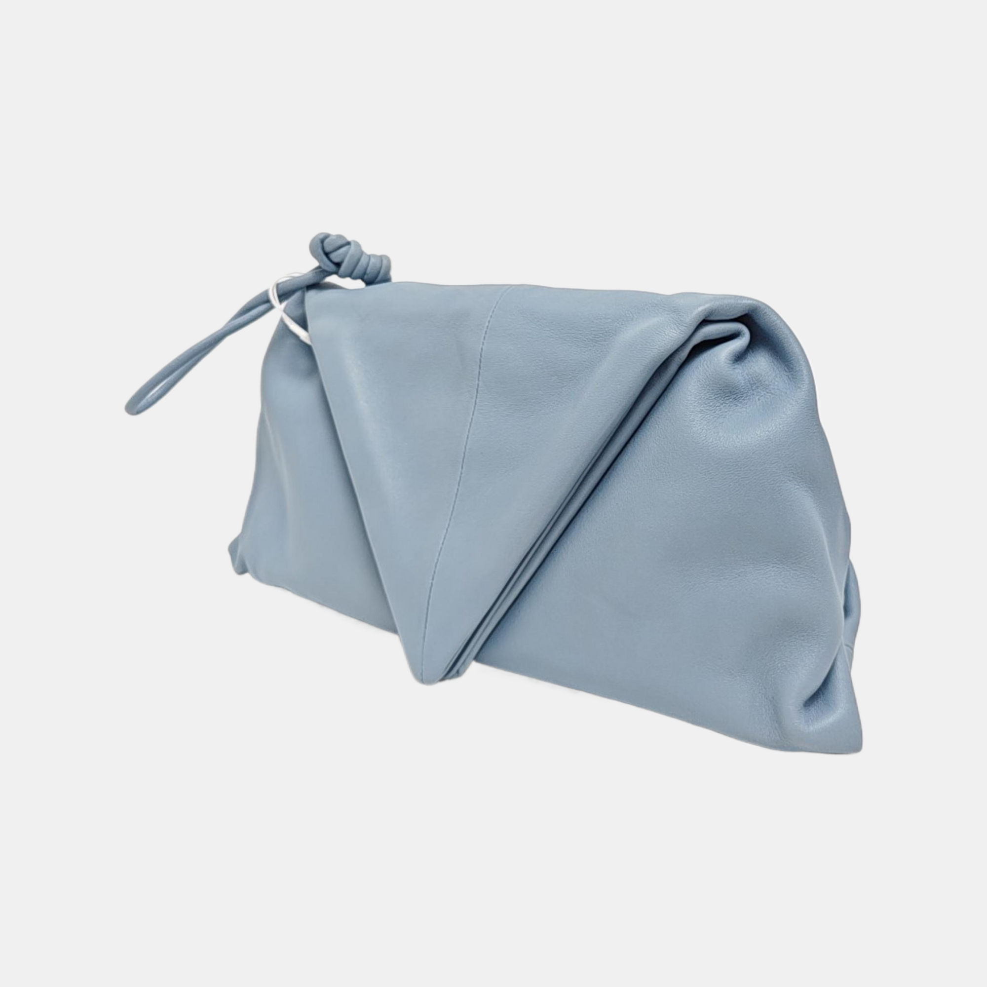 BV Trine Lambskin Blue
