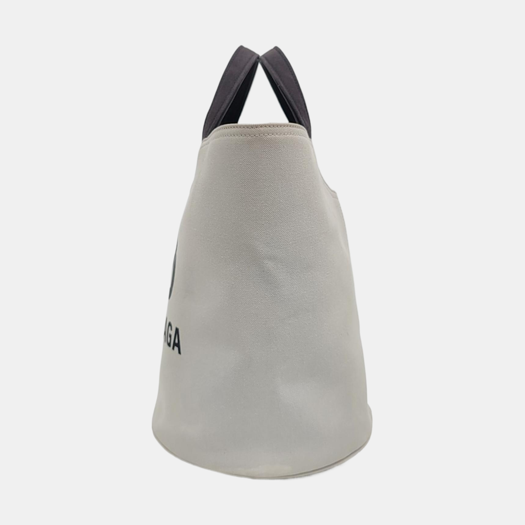 Canvas Bucket Bag White
