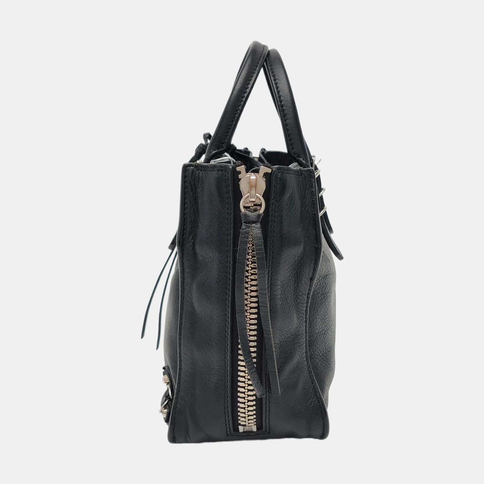 Papier Mini Calfskin Black