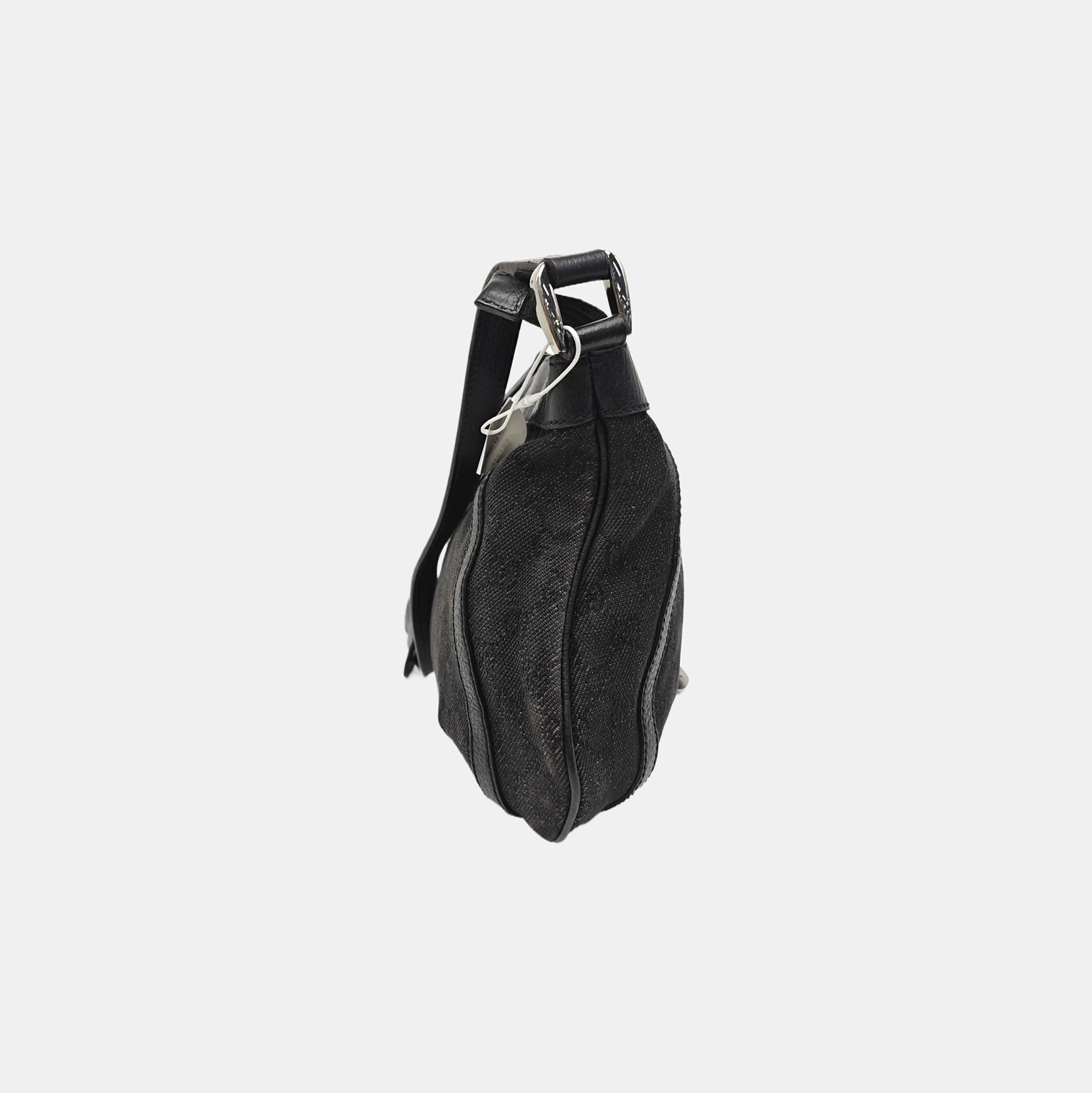 Monogram Canvas Tote Bag Black