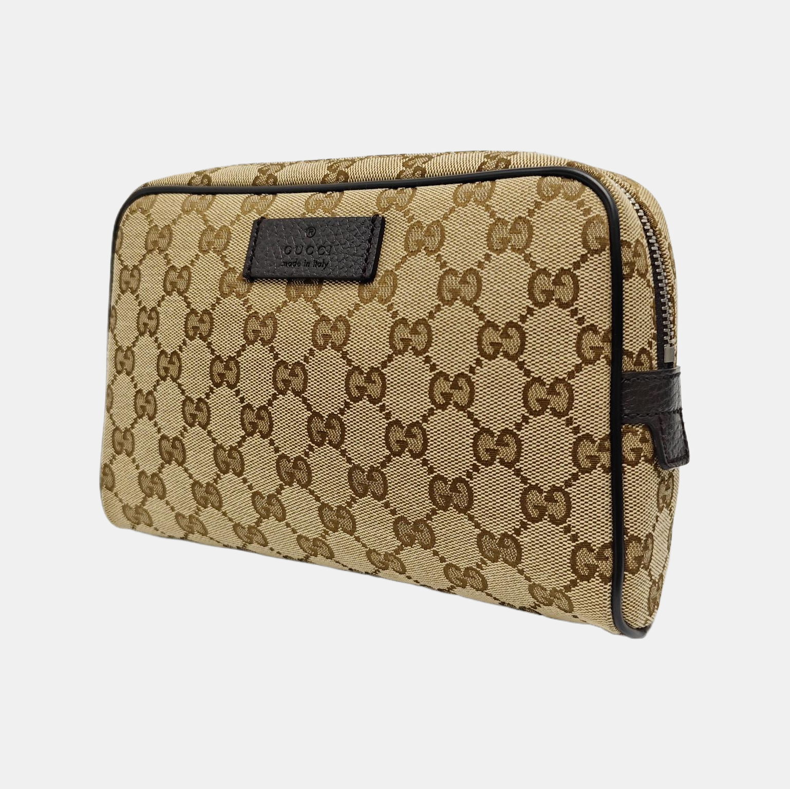 GG Supreme Monogram Canvas Brown