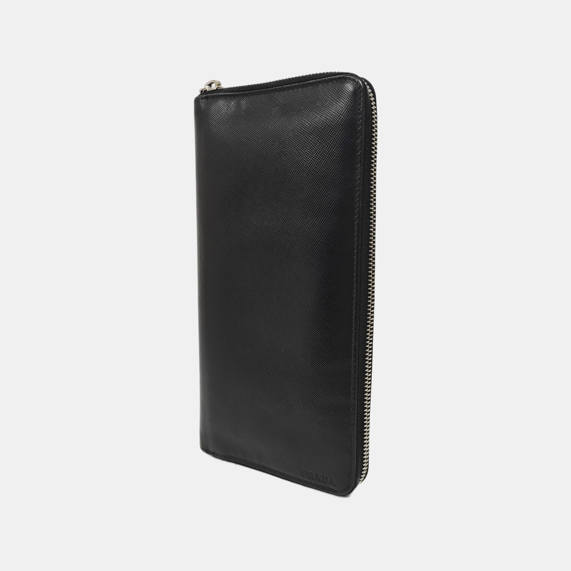 Saffiano Calfskin Wallet Black