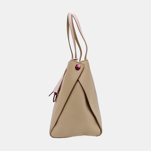 Christian Addict Calfskin Beige