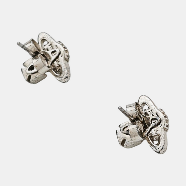 Metal Silver Stud Earrings