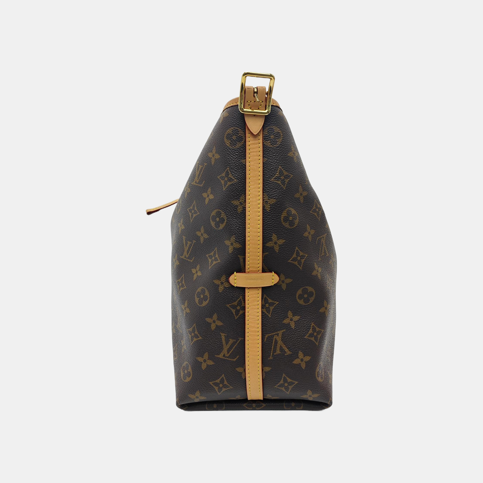 CARRYALL MM Monogram Coated Canvas Brown