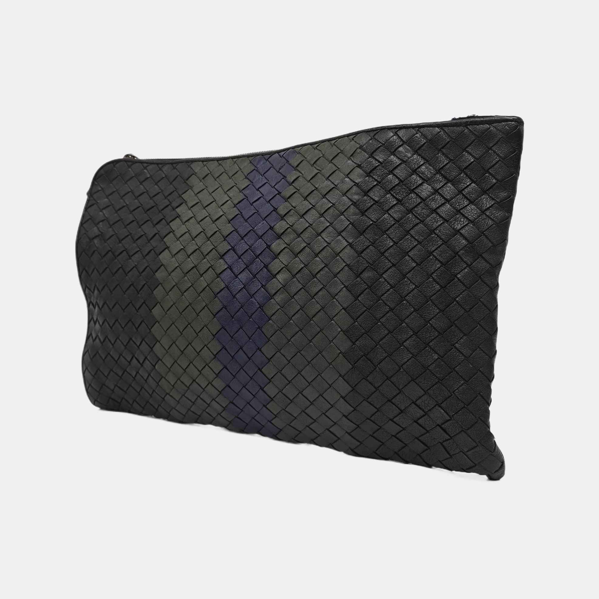 Calfskin Clutch Black