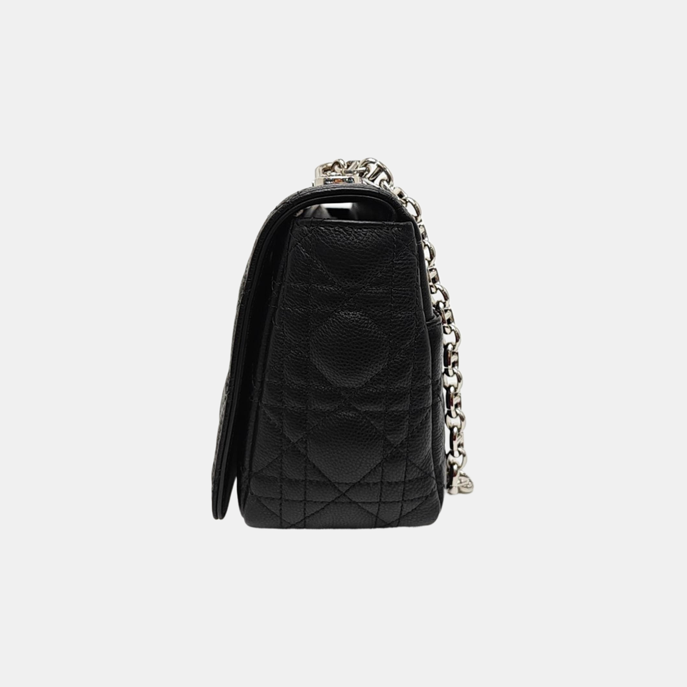 Dior Caro Medium Cannage Lambskin Black