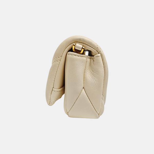 SERPENTI CABOCHON Quilted Calfskin Beige