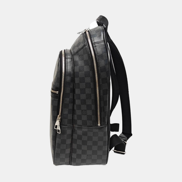 MICHAEL Damier Graphite Coated Canvas Gray