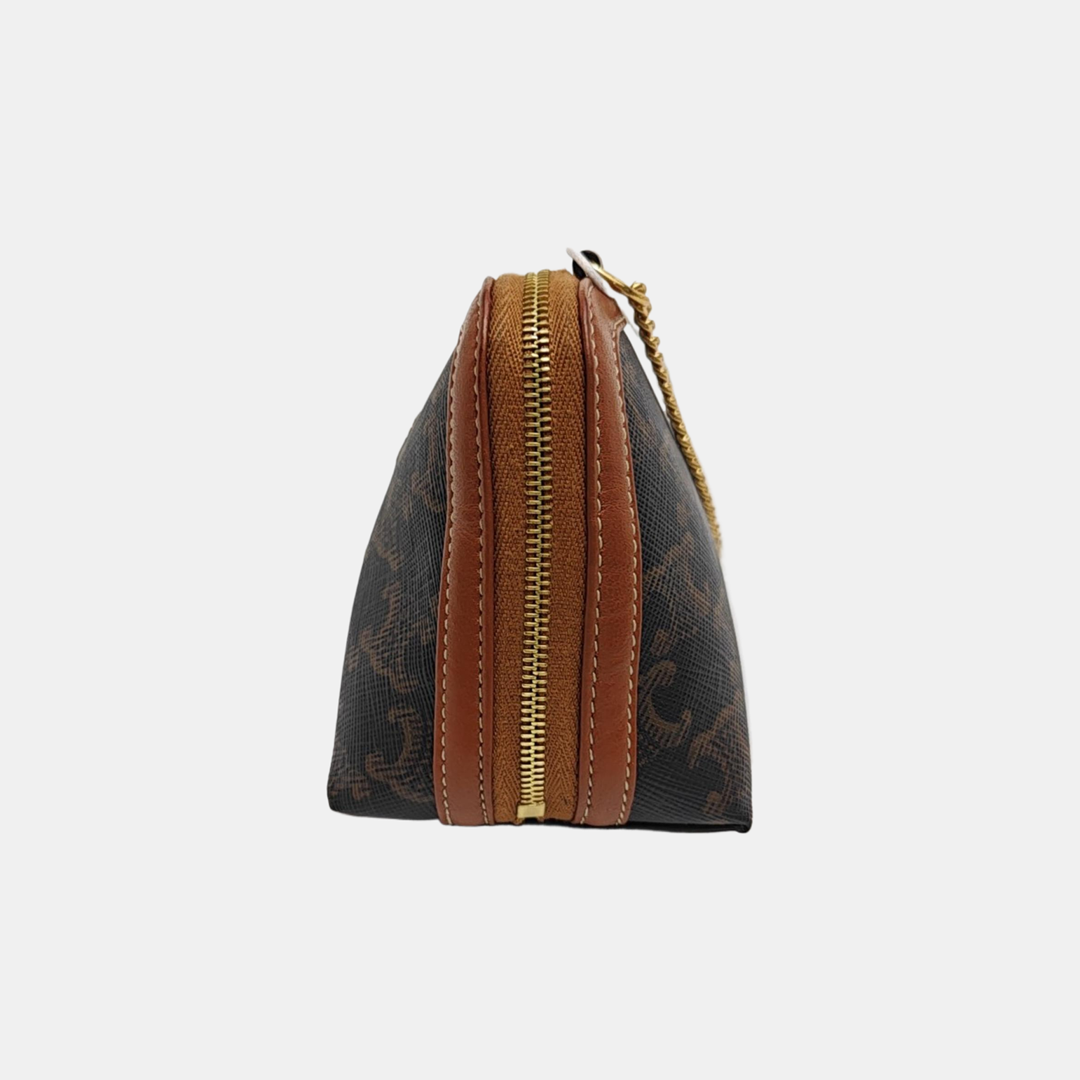 TRIOMPHE Mini Coated Canvas Brown