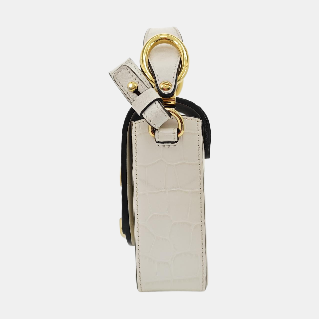 Chloé C Mini Calfskin White