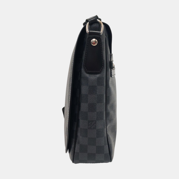 DANIEL Damier Graphite Coated Canvas Gray