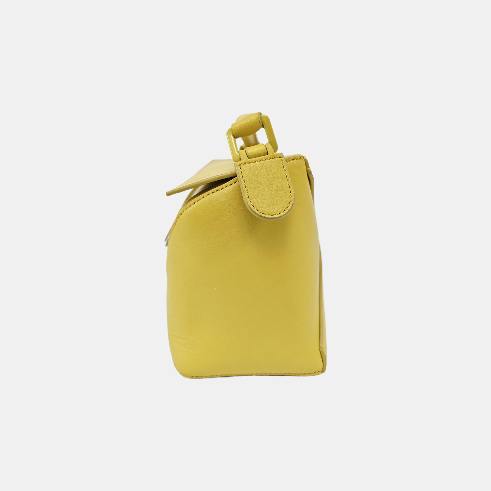 Puzzle Small Calfskin Yellow