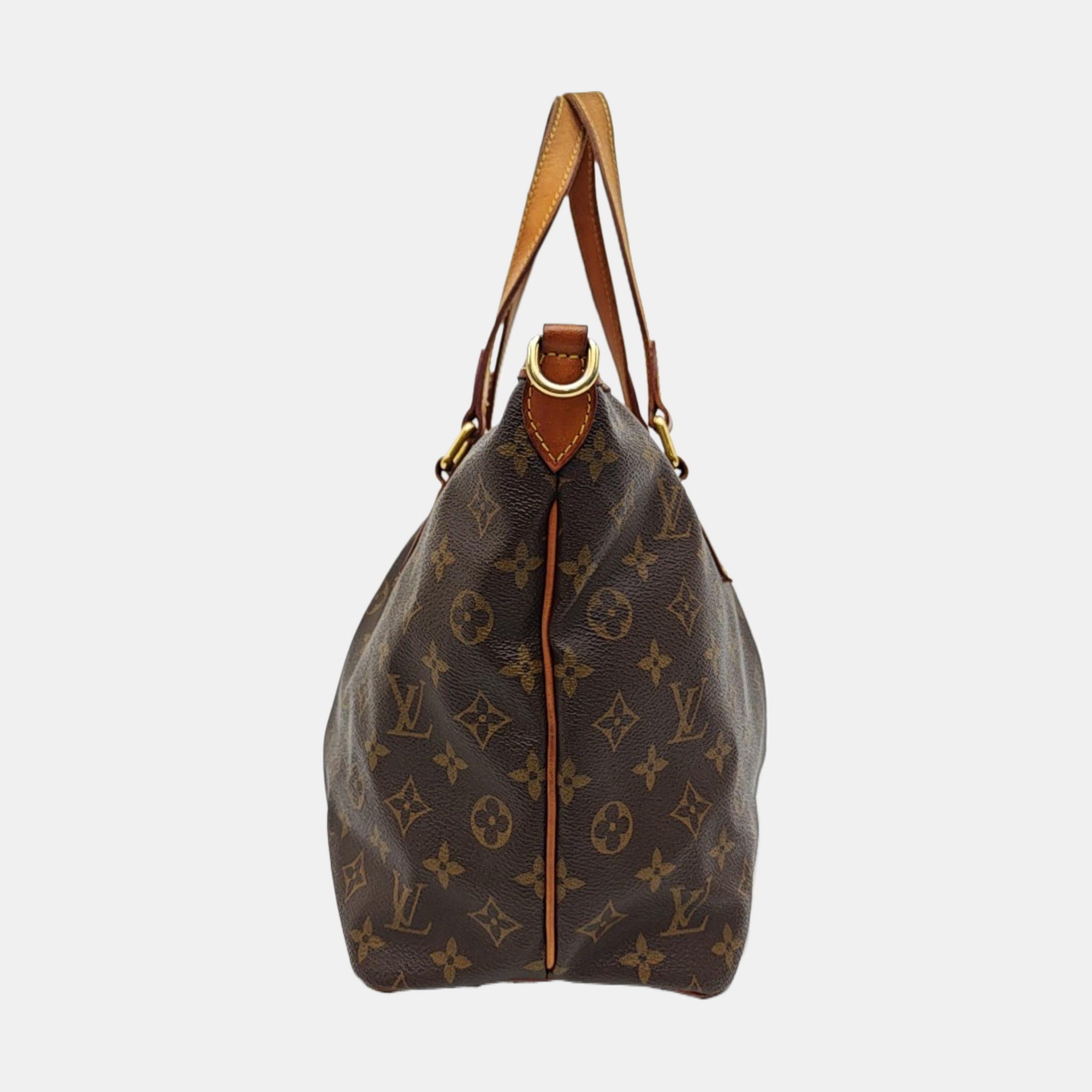 PALERMO PM Monogram Coated Canvas Brown