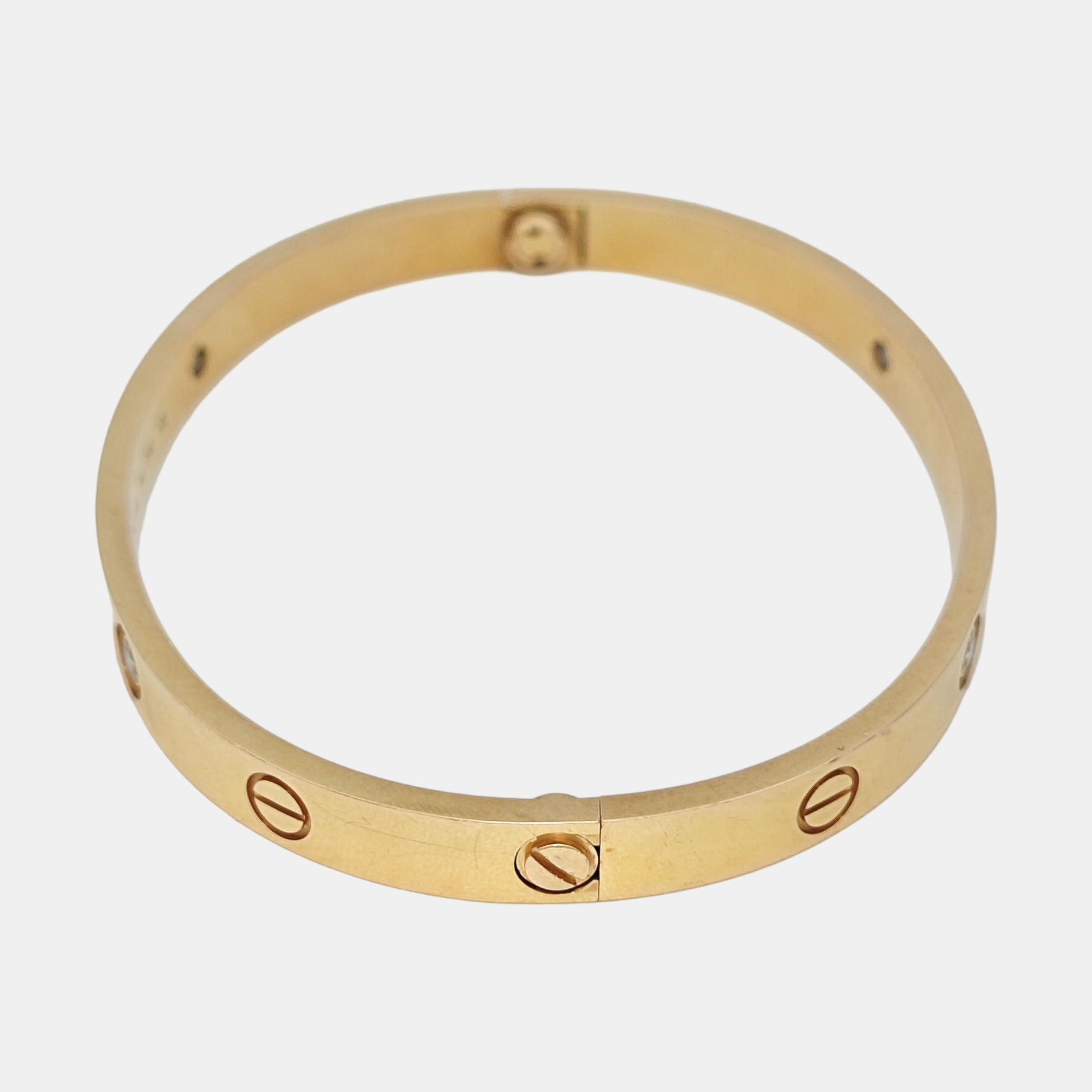 LOVE 18k Rose Gold Bangle