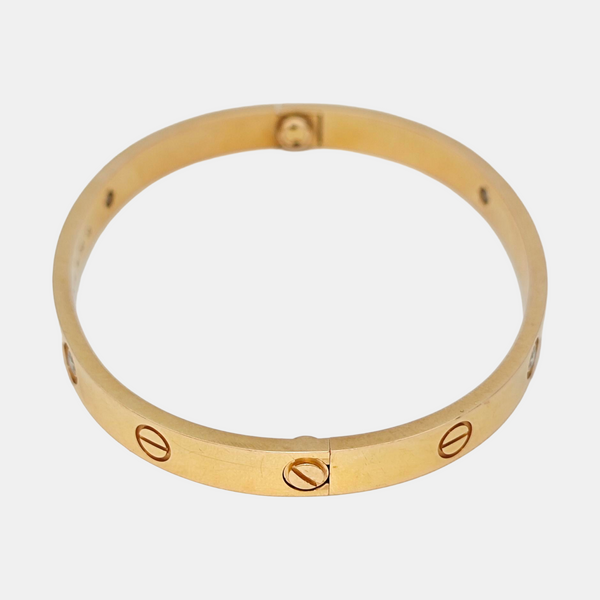 LOVE 18k Rose Gold Bangle