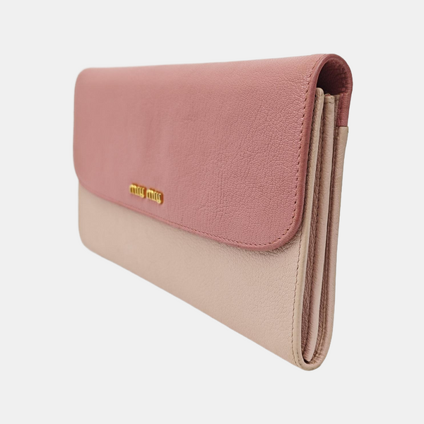 Lambskin Clutch Pink