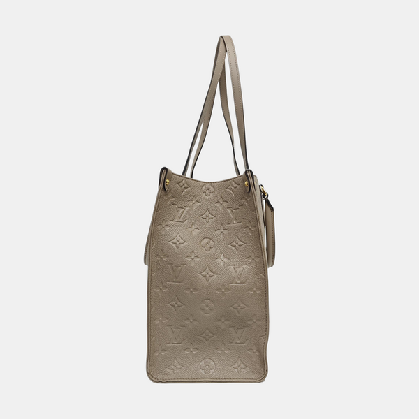 ONTHEGO MM Monogram Calfskin Gray