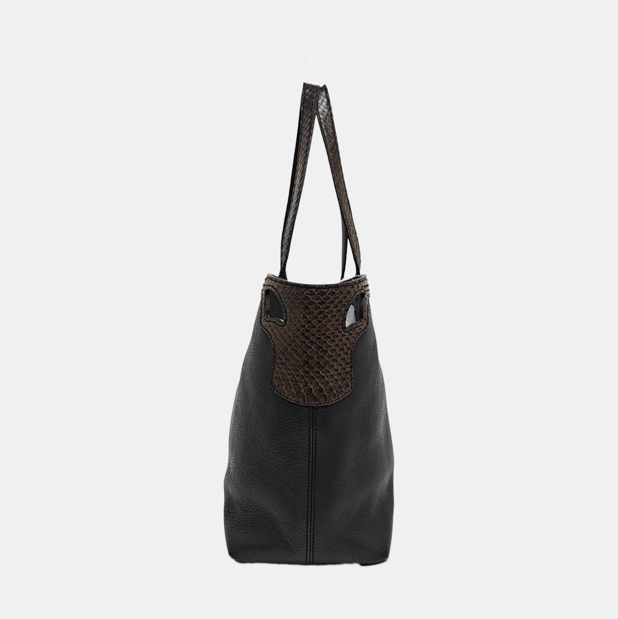 Calfskin Tote Bag Black