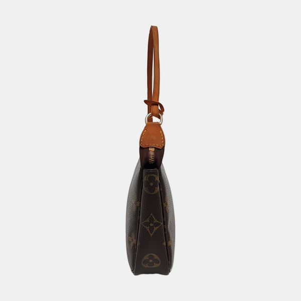 ACCESSOIRES Monogram Coated Canvas Brown