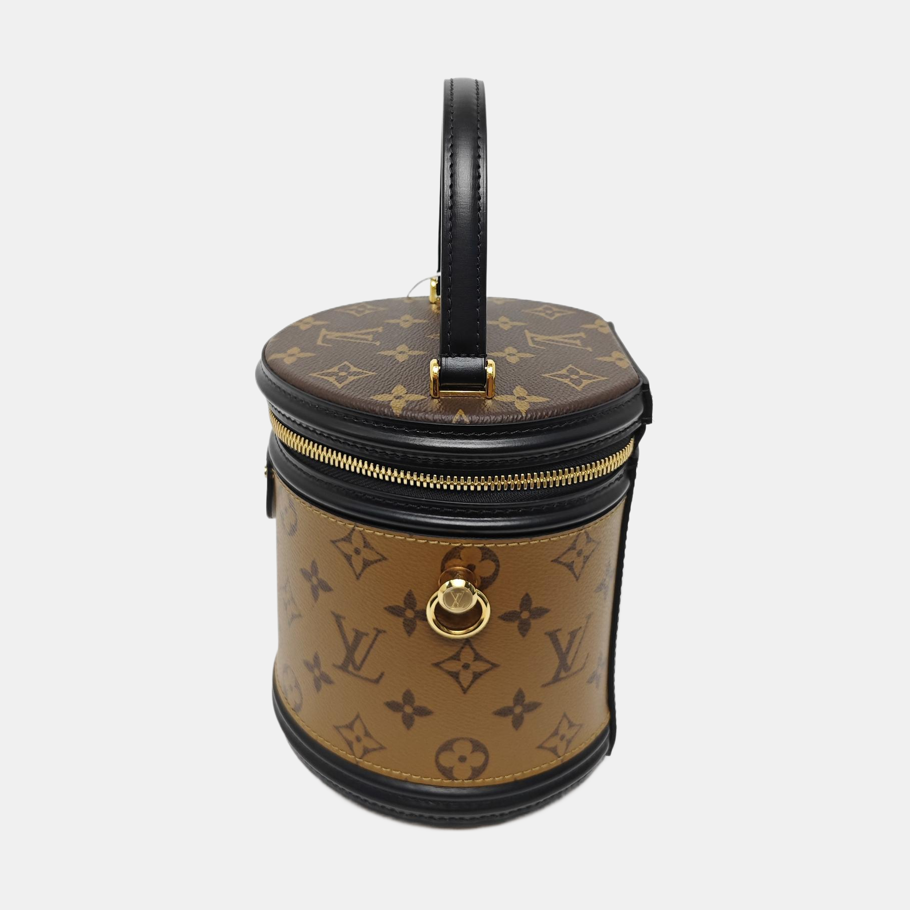 CANNES PM Monogram Coated Canvas Brown