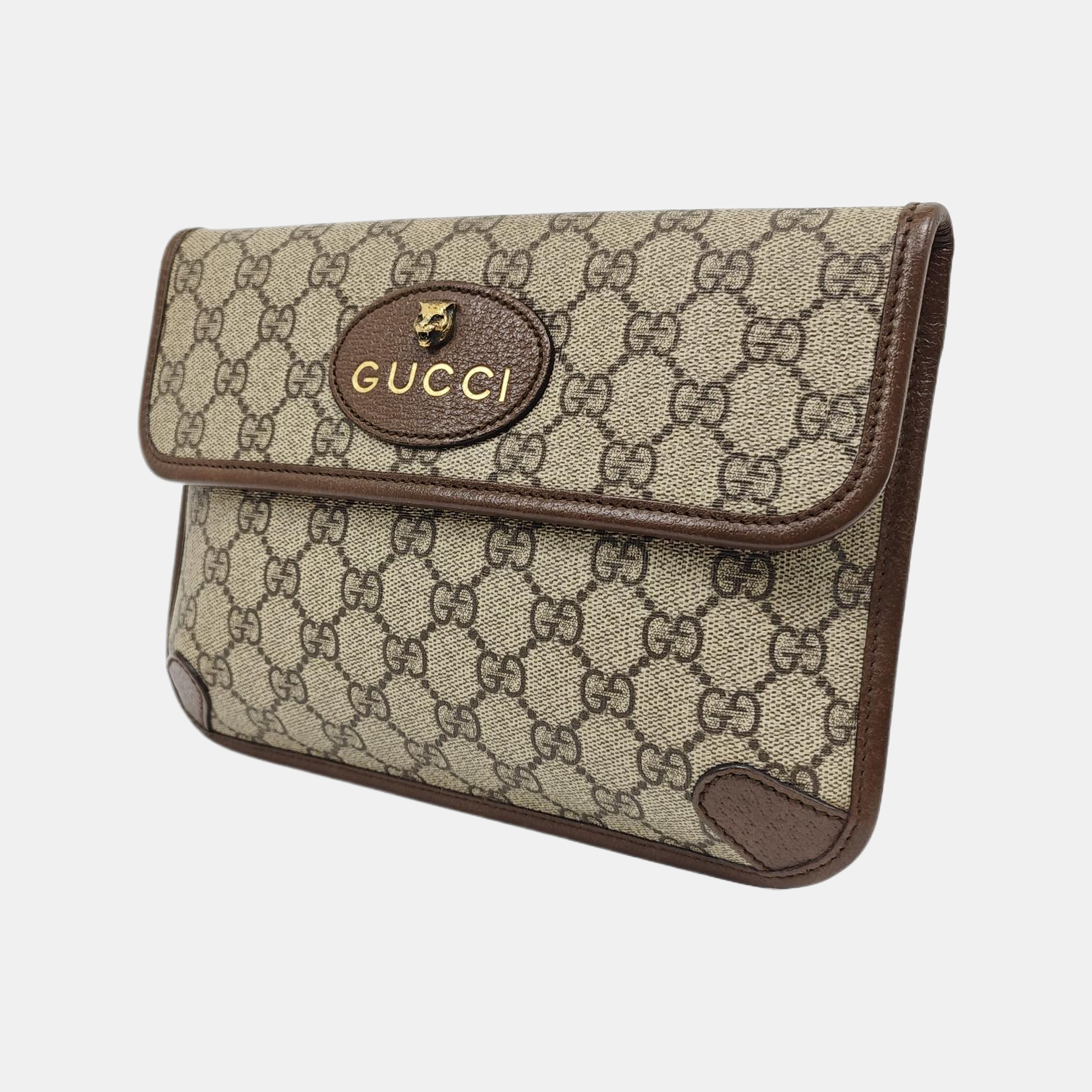 Neo Vintage Monogram Coated Canvas Beige