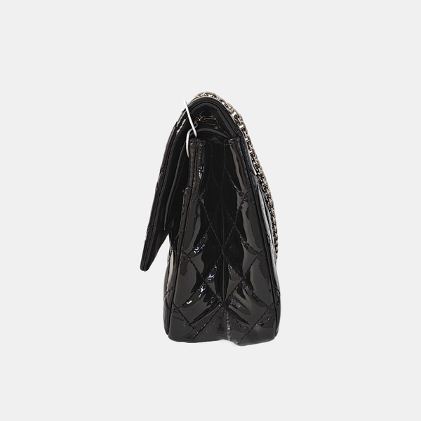 2.55 227 (jumbo) Quilted Calfskin Black