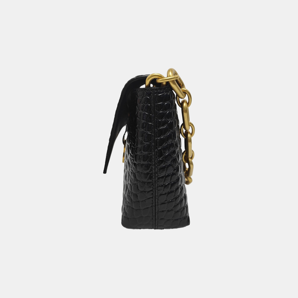 Downtown Super Mini Calfskin Black