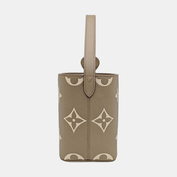 ALL IN BB Monogram Calfskin Gray