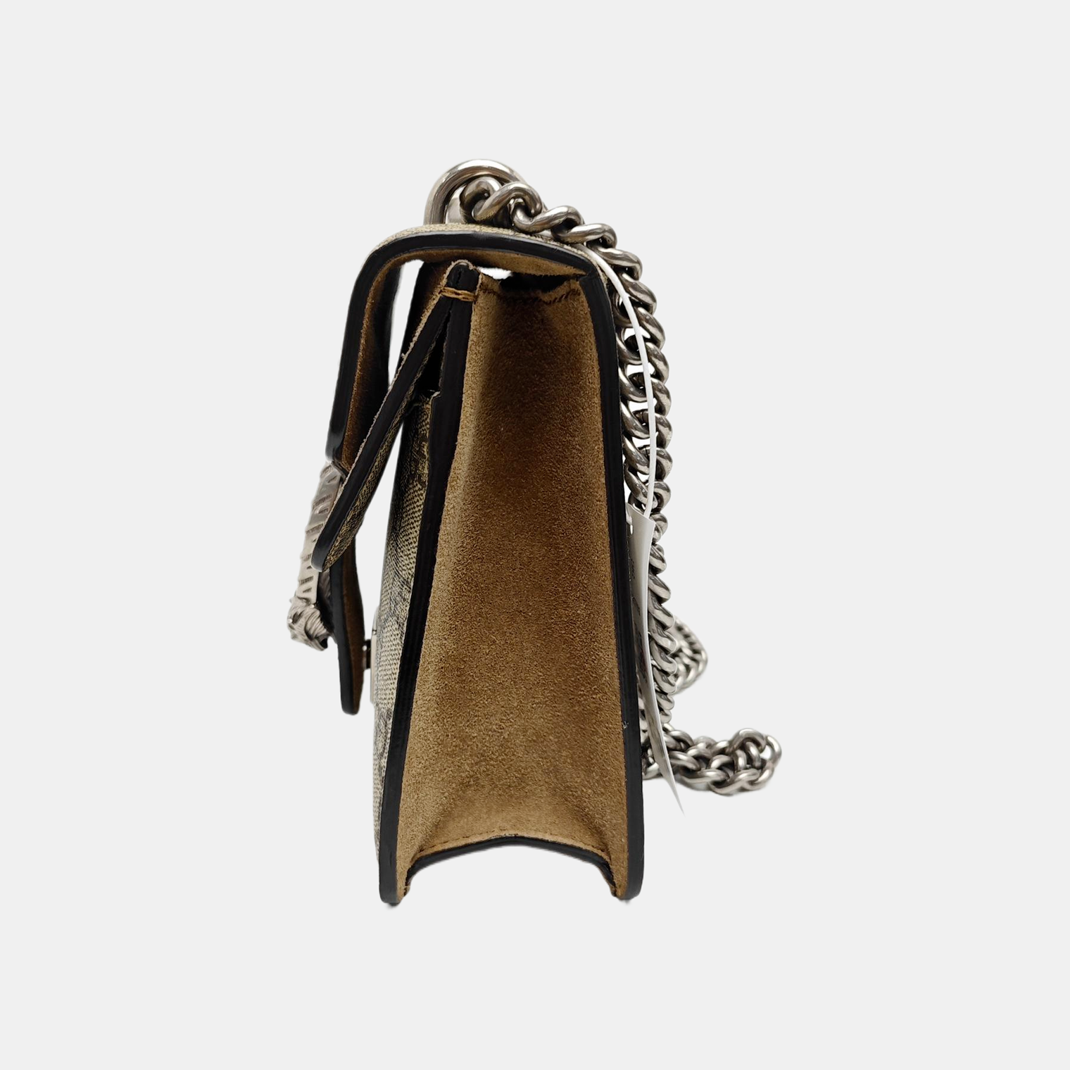 Dionysus Mini Monogram Coated Canvas Beige