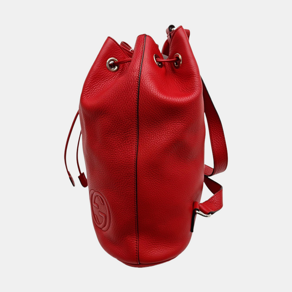 Soho Medium Calfskin Red