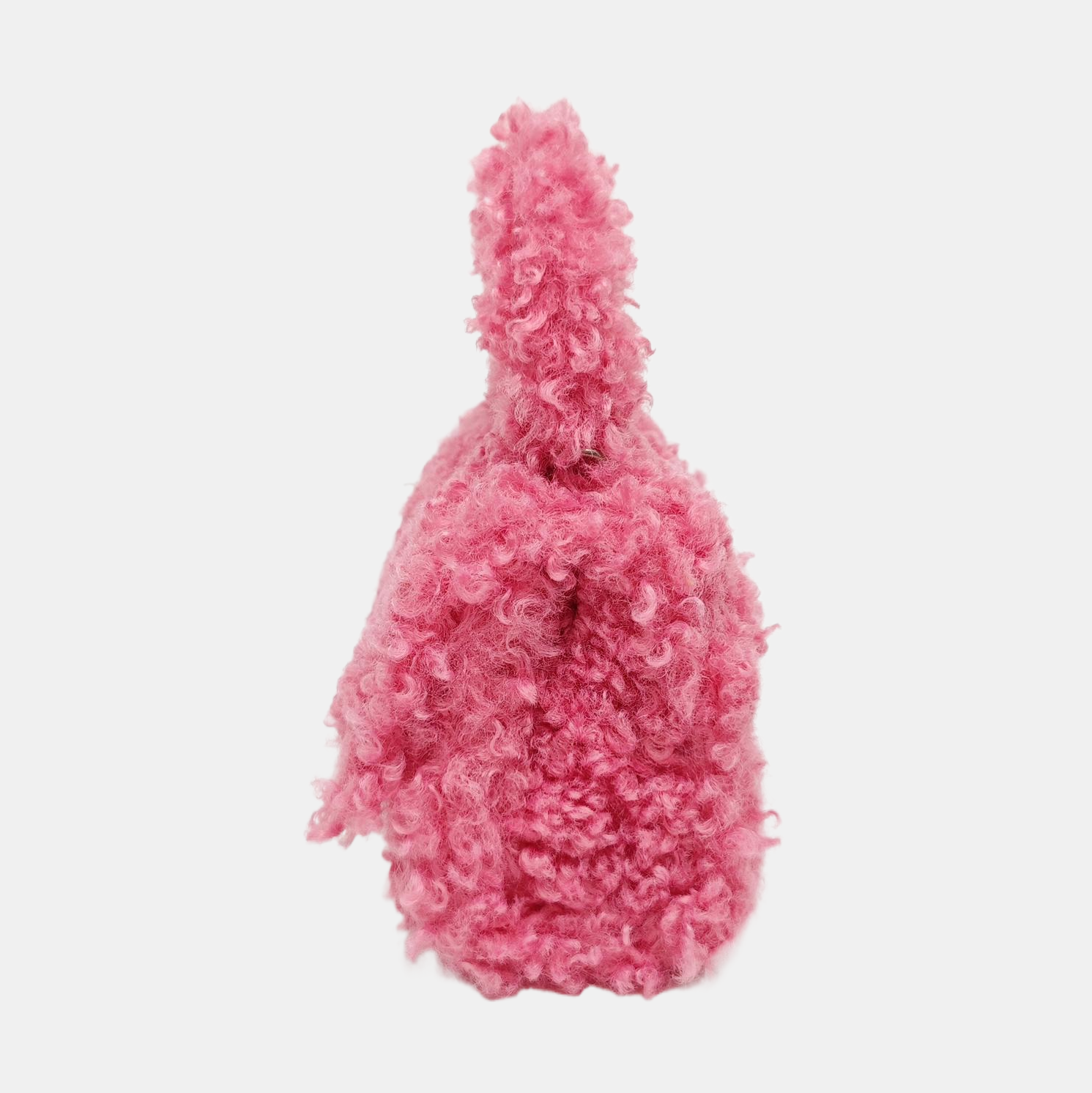 Hourglass Mini Sheepskin Pink
