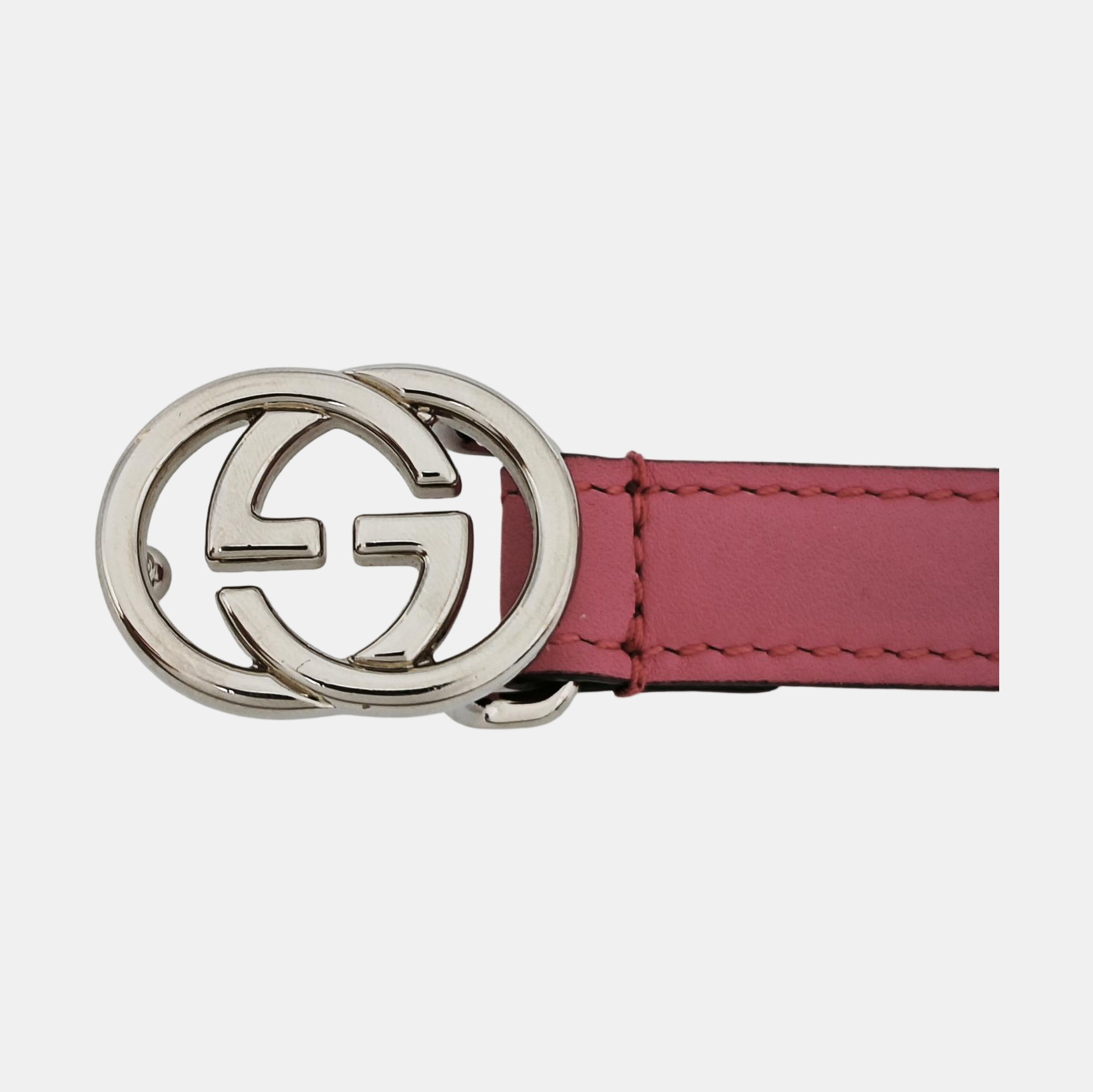 Leather Belt Red