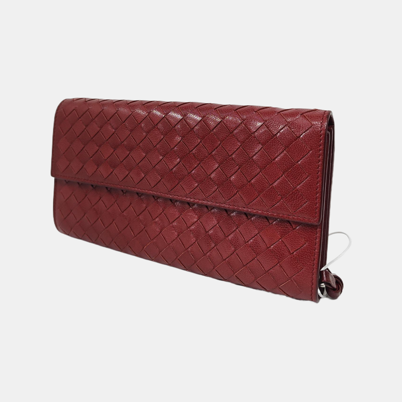 Lambskin Wallet Red