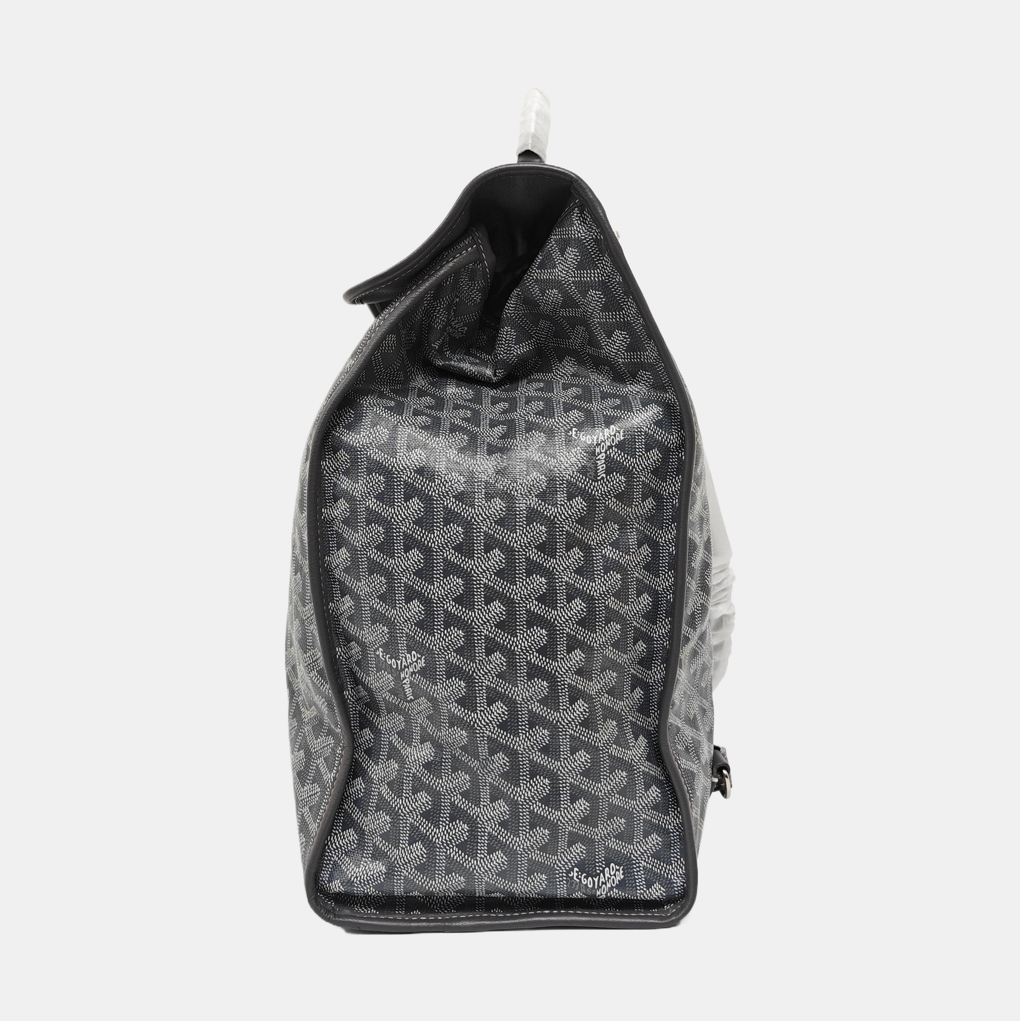 Saint Léger Coated Canvas Gray